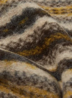 Shop New York Cardigan In Fairisle Wool Mix Men Fleece.