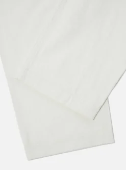 Store Oxford Pant In White Winter Twill Men Trousers.