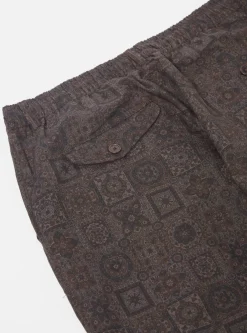 Discount Oxford Pant In Black Japanese Print Twill Men Suiting.