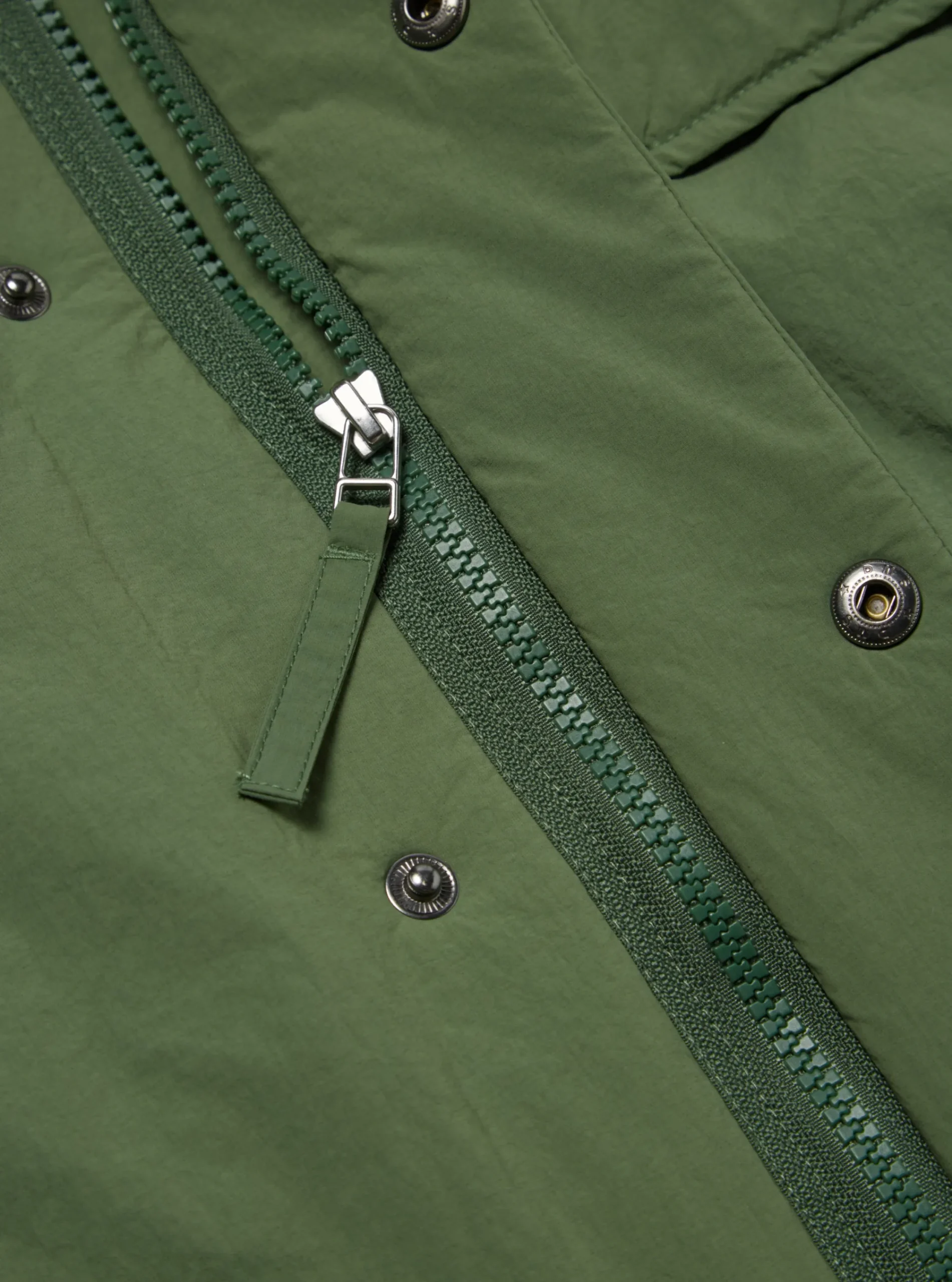 Fashion Padded Stayout Jacket In Green Recycled Nylon Men Coats & Outerwear.