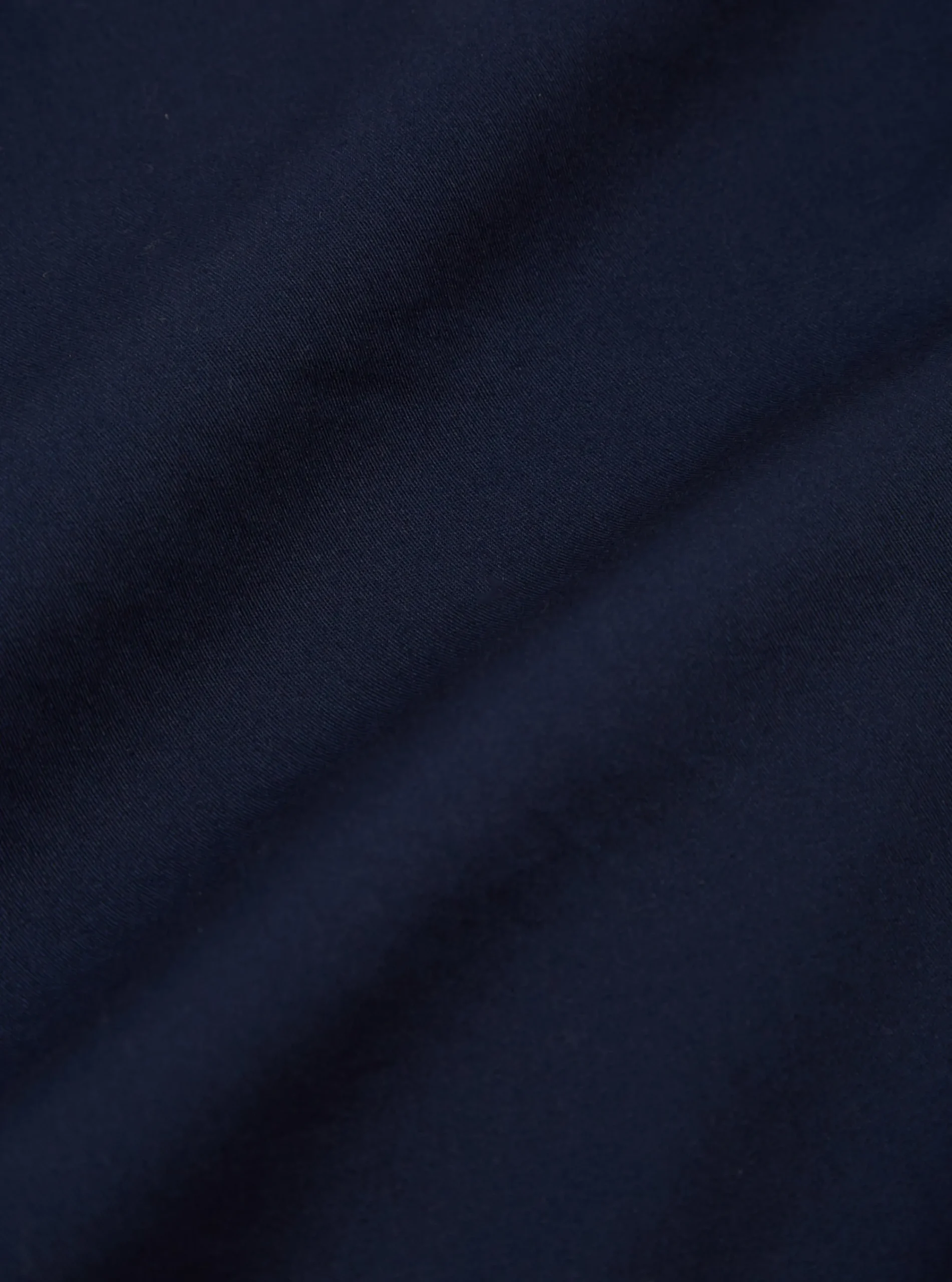New Parachute Pant In Navy Fine Twill Men Trousers.