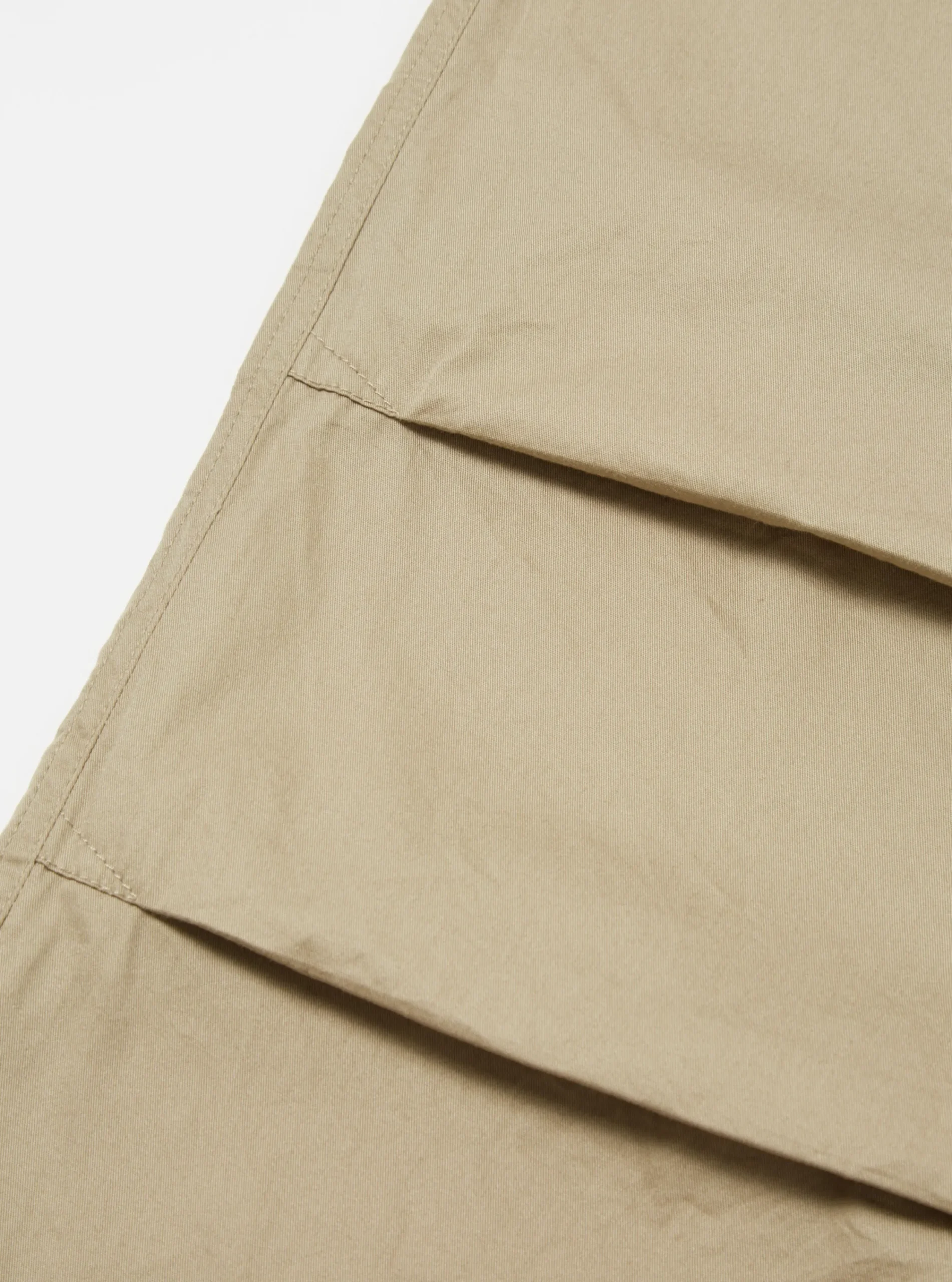 New Parachute Pant In Stone Fine Twill Men Trousers.