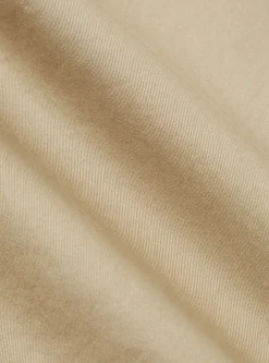 New Parachute Pant In Stone Fine Twill Men Trousers.