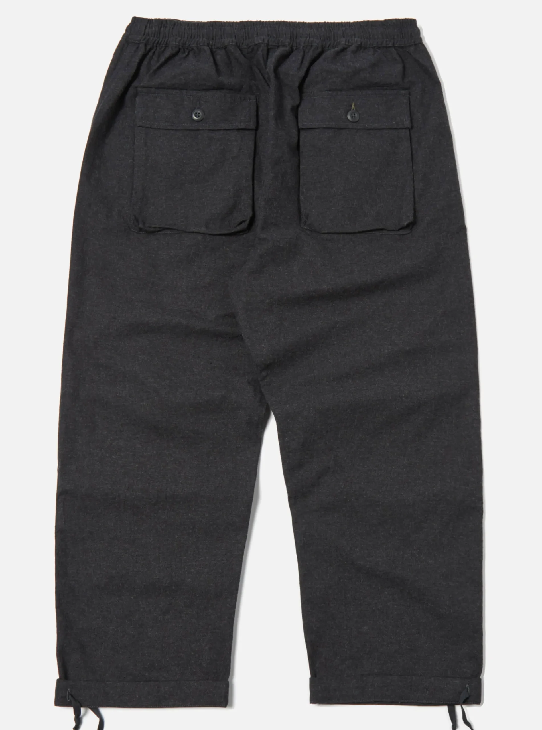 Discount Parachute Pant In Charcoal Carbon Cotton Men Trousers.