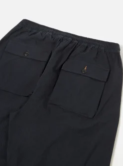 Fashion Parachute Pant In Navy Winter Twill Men Trousers.