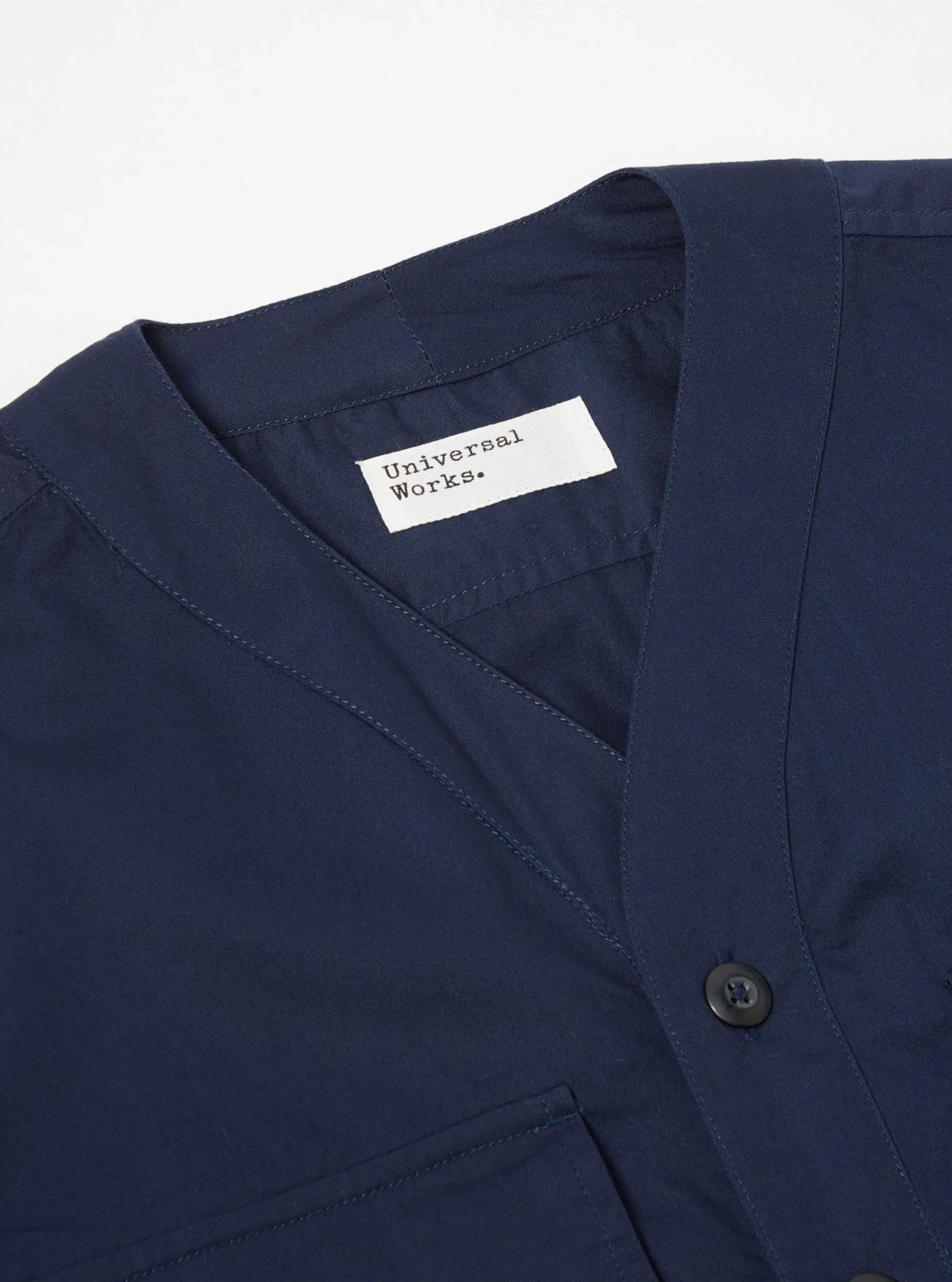Online Parachute Shirt In Navy Fine Twill Men Overshirts.