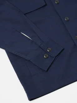 Online Parachute Shirt In Navy Fine Twill Men Overshirts.
