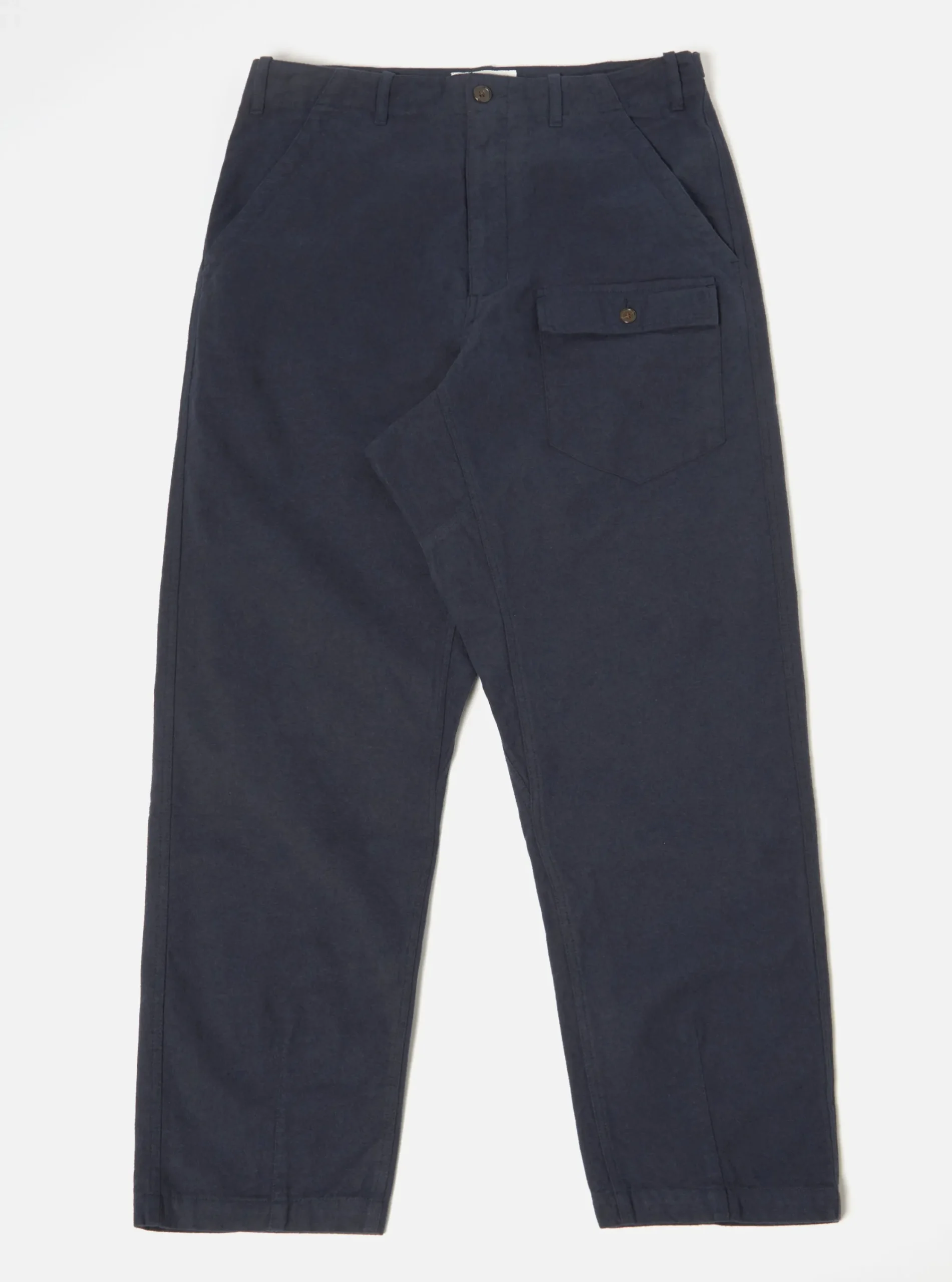 Best Peacenik Pant In Navy Nebraska Cotton Men Trousers.