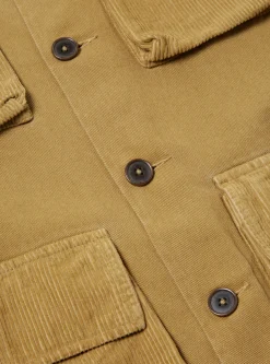 Hot Photographers Jacket In Sand Corduroy/Soft Twill Men Jackets.