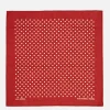 Best Pocket Square In Red Classic Dot Men Accessories.