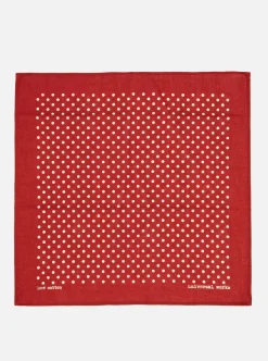 Best Pocket Square In Red Classic Dot Men Accessories.