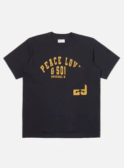 Shop Print Pocket Tee In Navy Single Jersey Pl&S Men Tees & Sweats.