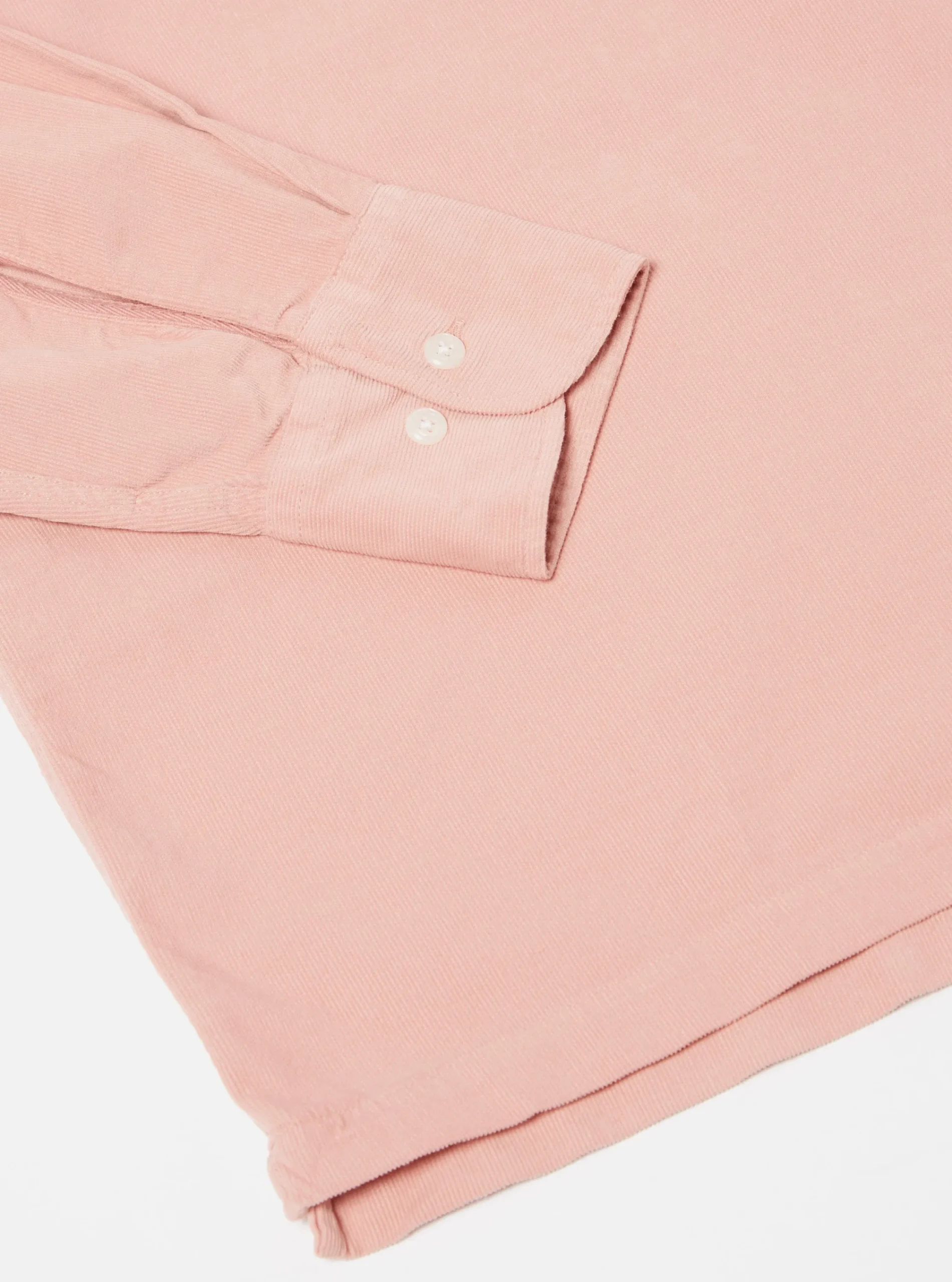 Discount Pullover L/S Shirt In Pink Super Fine Cord Men Overshirts.