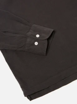 Store Pullover L/S Shirt In Licorice Super Fine Cord Men Overshirts.