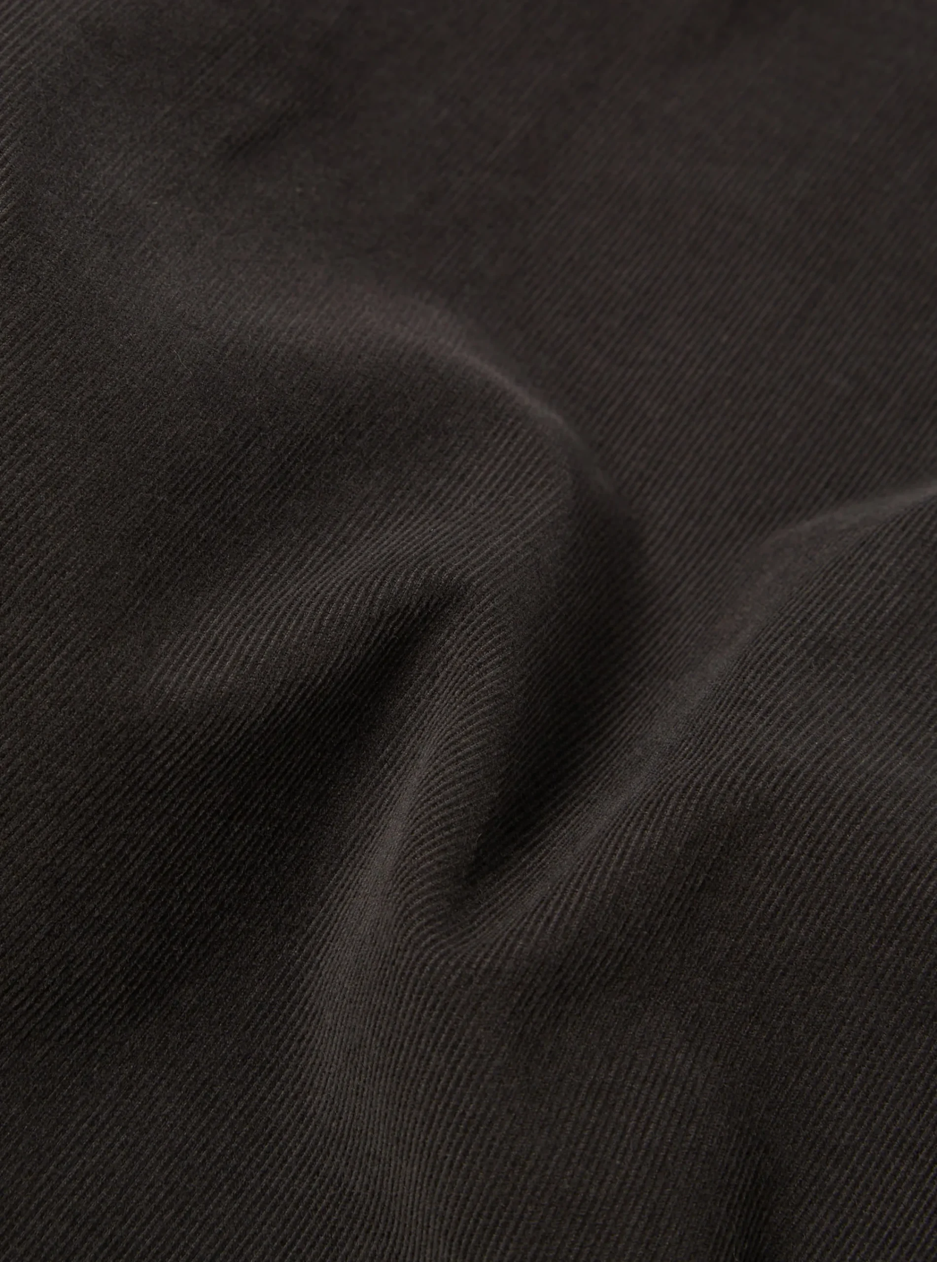 Store Pullover L/S Shirt In Licorice Super Fine Cord Men Overshirts.