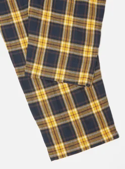 Best Sale Pyjama In Gold/Navy Himalaya Check Men Nightwear.