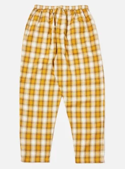 Cheap Pyjama In Mustard Shadow Check Men Nightwear.
