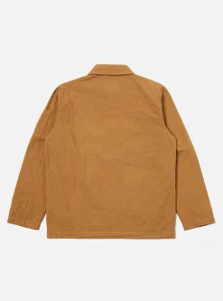 Sale Quilted Coverall Jacket In Cumin Cotton Men Jackets.