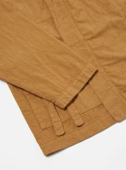 Clearance Quilted Kyoto Work Jacket In Cumin Cotton Men Jackets.