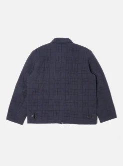 Cheap Quilt Gower Jacket In Navy Winter Twill Men Jackets.