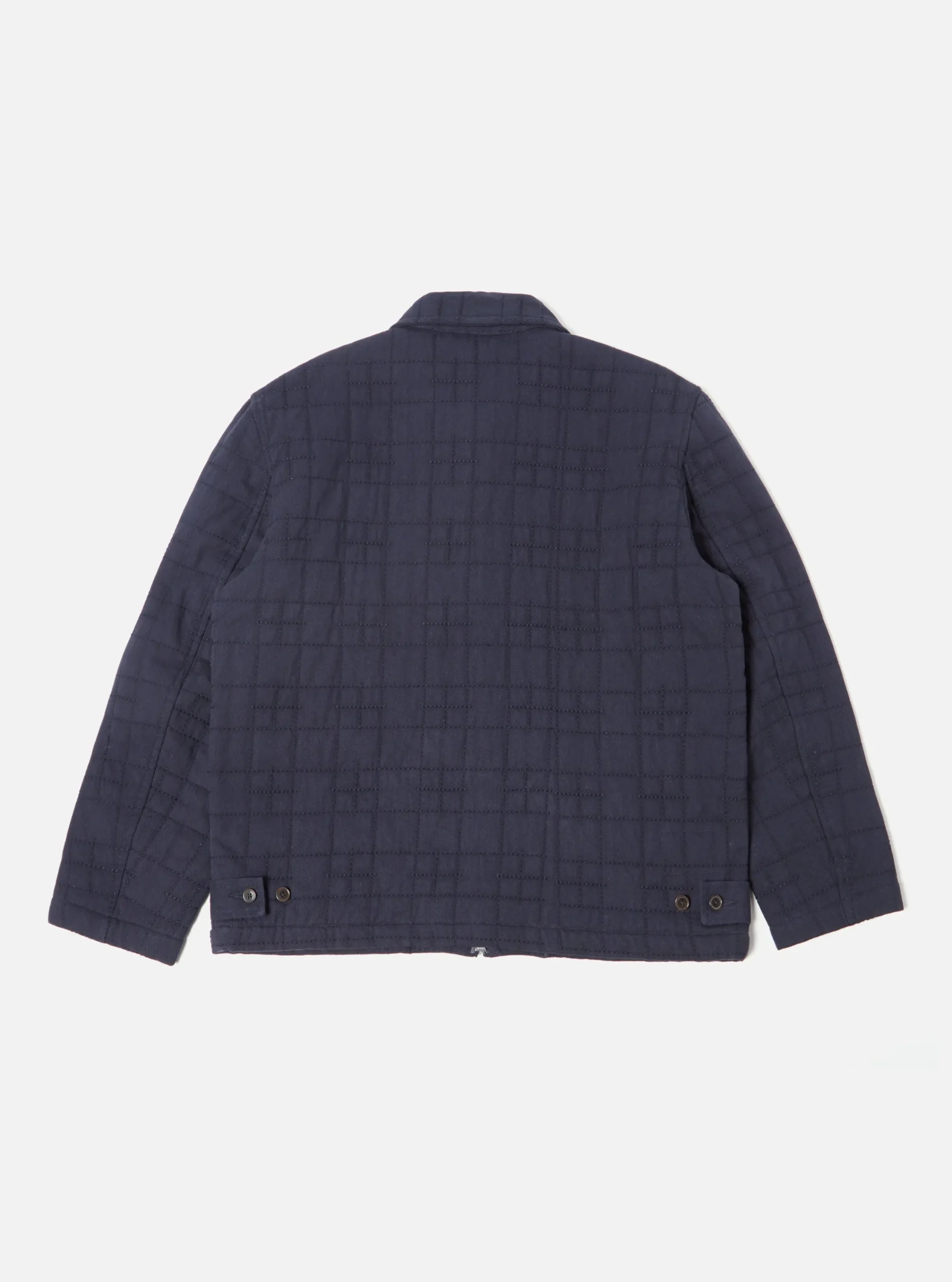 Cheap Quilt Gower Jacket In Navy Winter Twill Men Jackets.