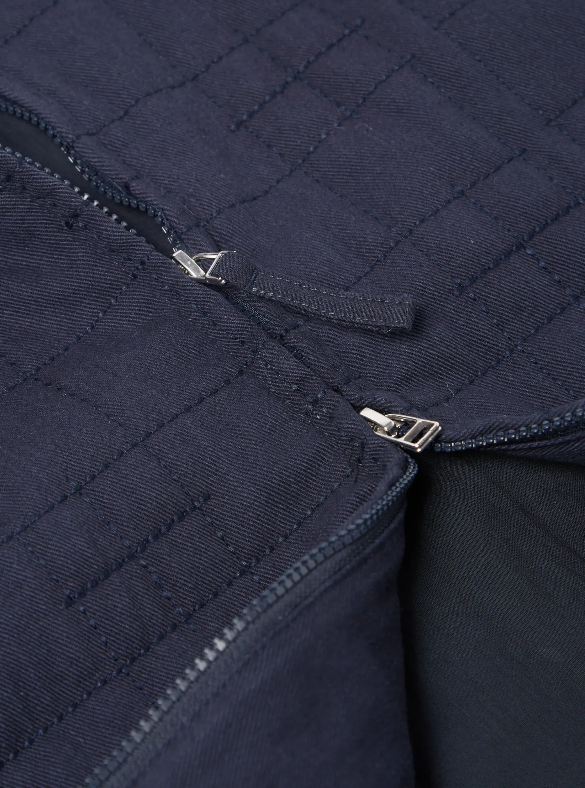 Cheap Quilt Gower Jacket In Navy Winter Twill Men Jackets.