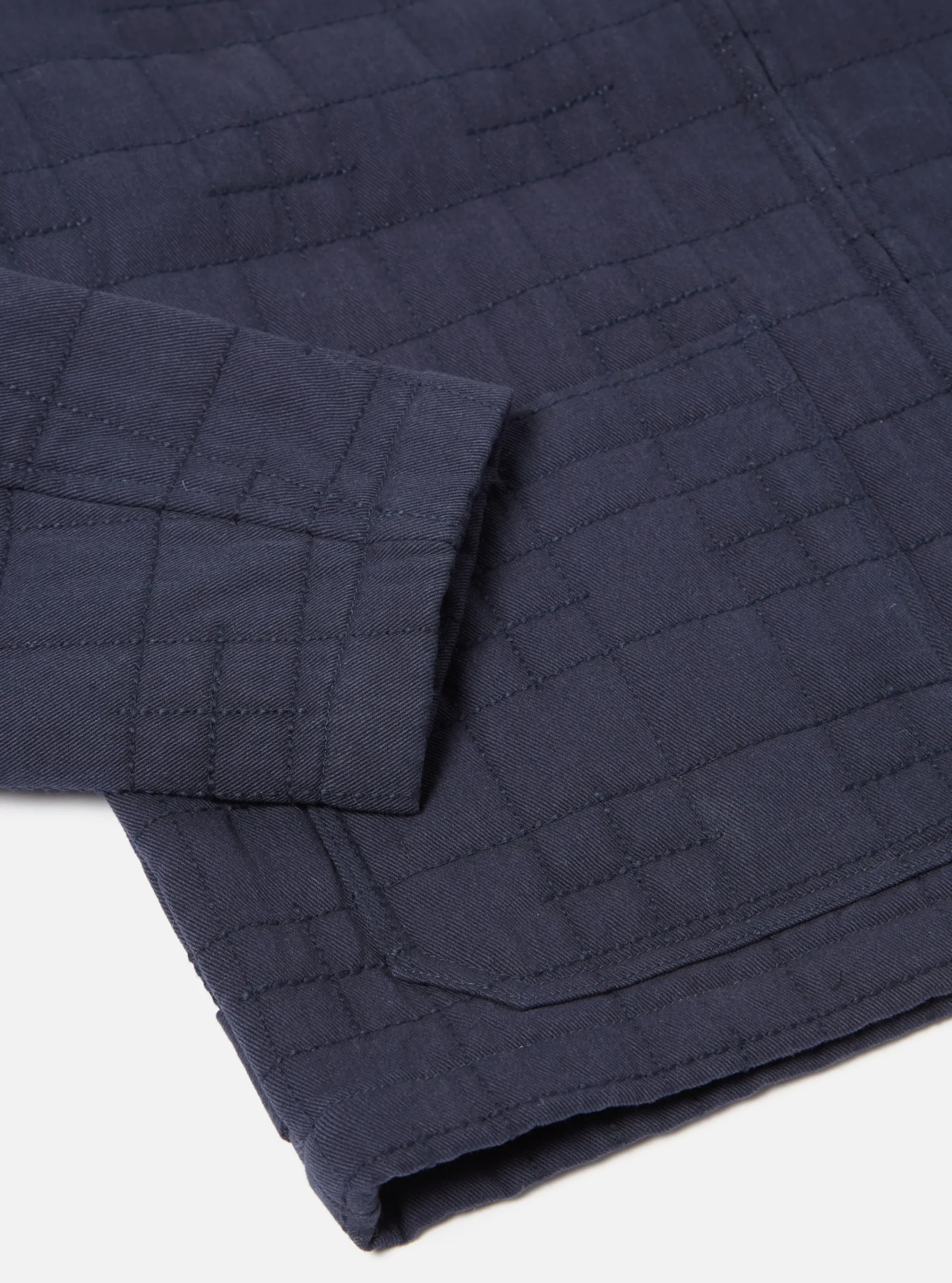 Cheap Quilt Gower Jacket In Navy Winter Twill Men Jackets.