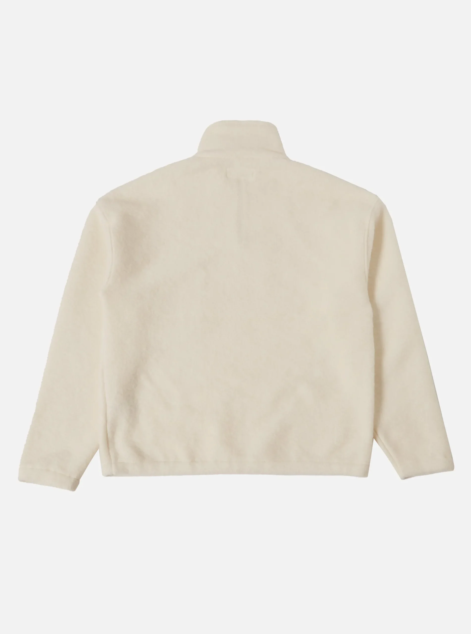 Online Ramsay Quarter Zip In Ecru Wool Fleece Men Fleece.