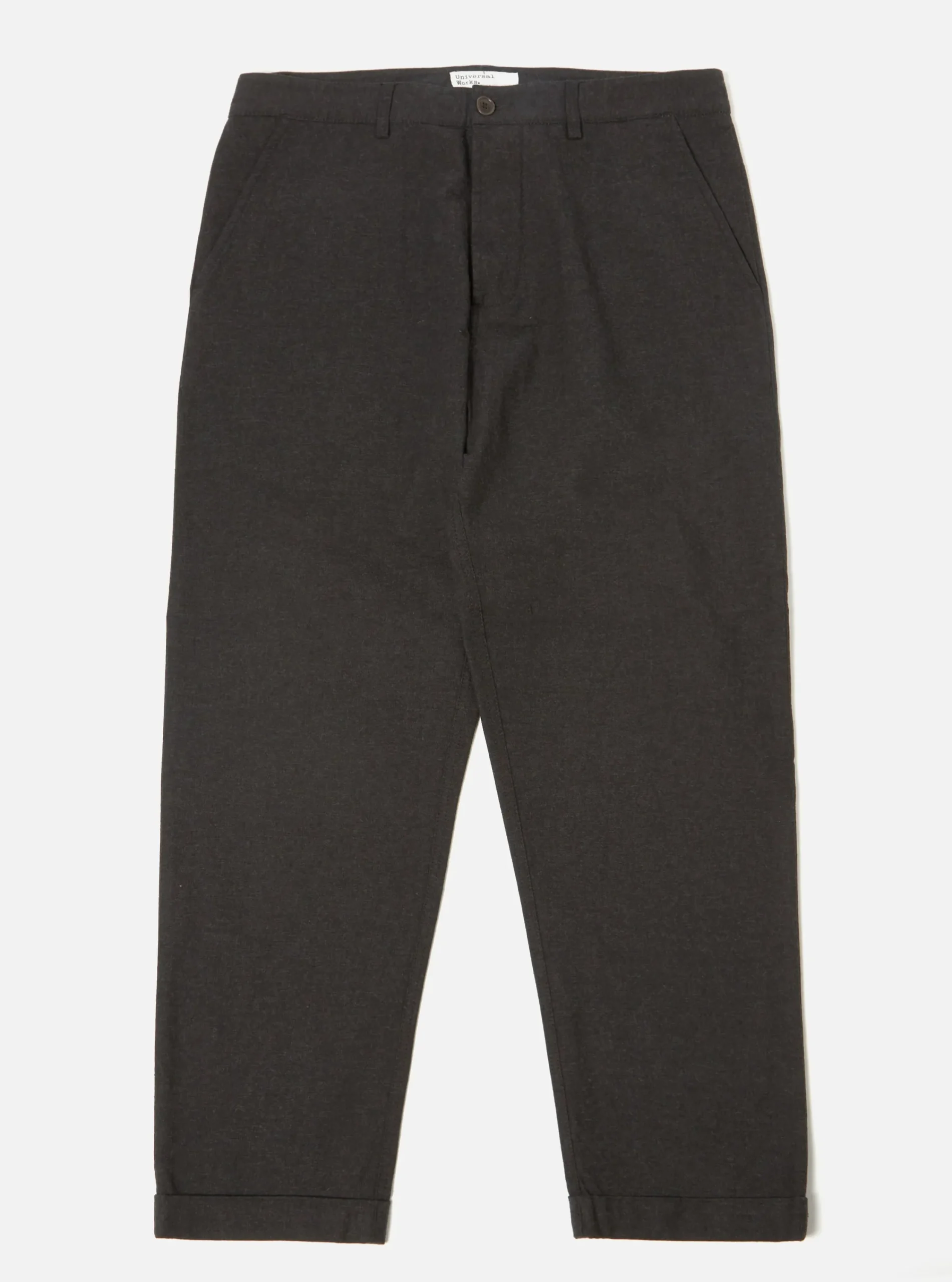 Discount Rb Chino In Charcoal Carbon Cotton Men Trousers.