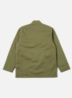 Best Sale Reversible Kyoto Work Jacket In Light Olive Twill/Sherpa Men Coats & Outerwear.