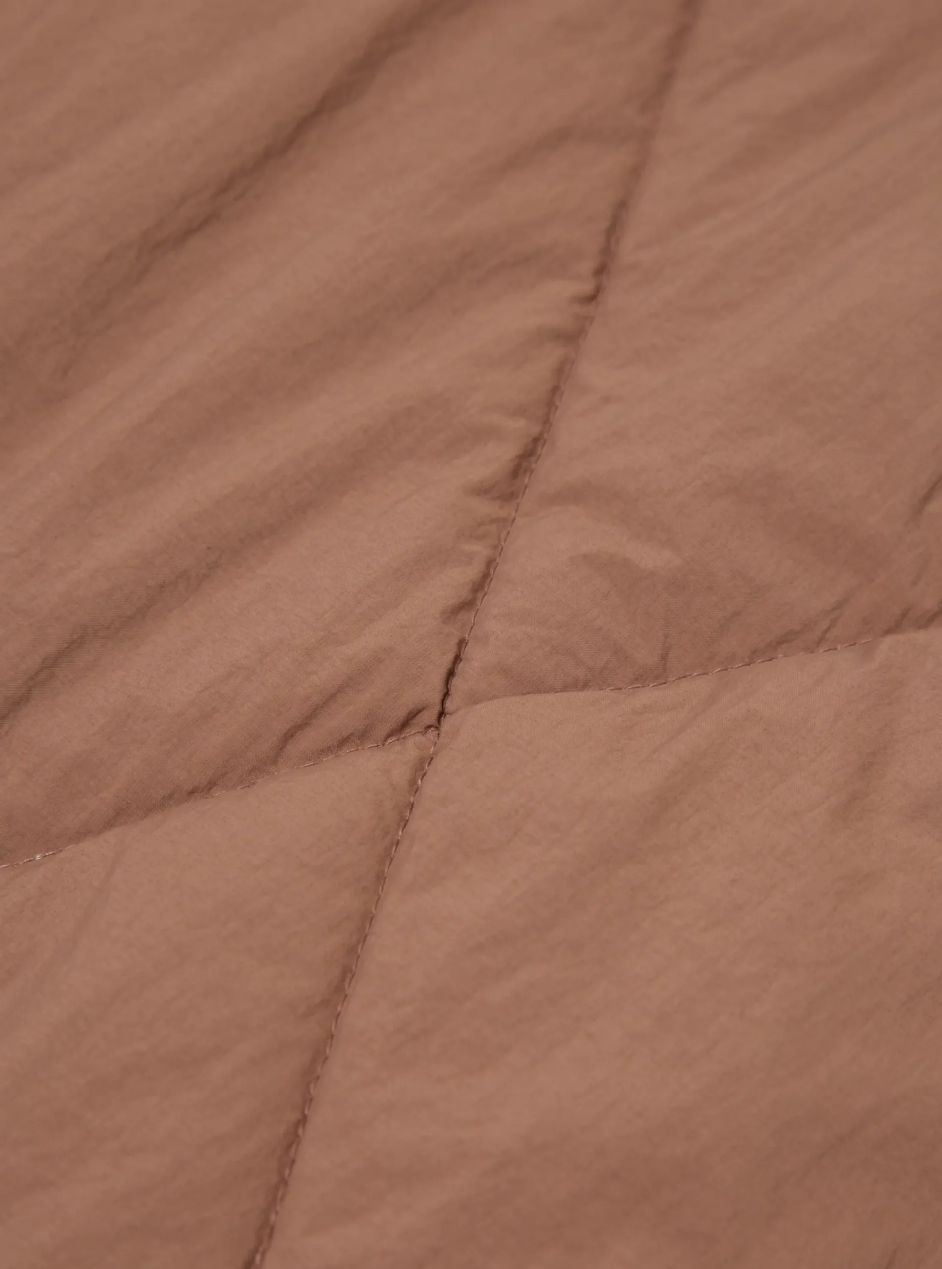 Shop Reversible Military Liner Jacket In Brown/Black Diamond Quilt Recycled Nylon Men Coats & Outerwear.