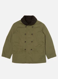 Flash Sale Reversible Mackinaw Jacket Light Olive Twill/Sherpa Men Coats & Outerwear.