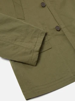 Flash Sale Reversible Mackinaw Jacket Light Olive Twill/Sherpa Men Coats & Outerwear.