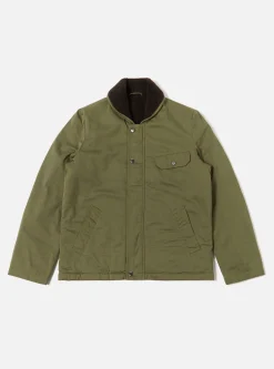 Flash Sale Reversible N1 Jacket In Light Olive Twill/Sherpa Men Coats & Outerwear.