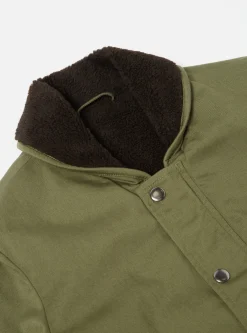 Flash Sale Reversible N1 Jacket In Light Olive Twill/Sherpa Men Coats & Outerwear.