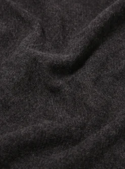 Discount Scarf In Charcoal Recycled Woven Wool Men Accessories.