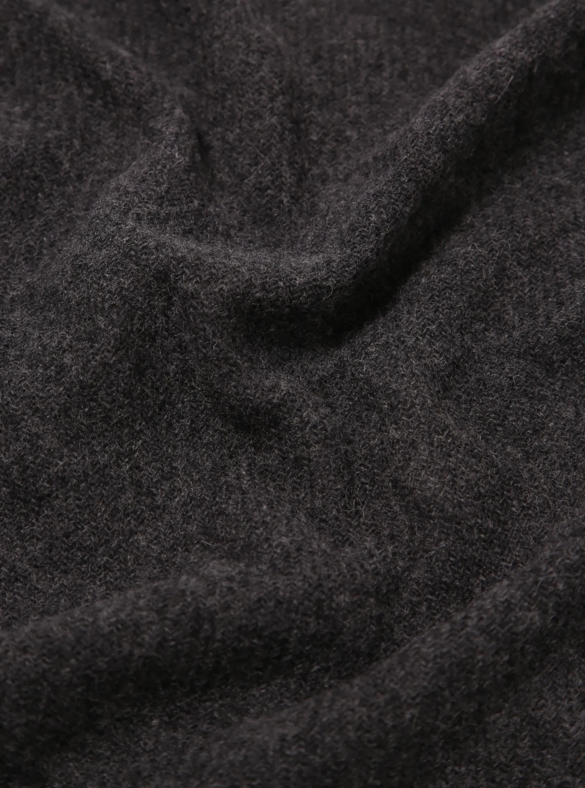 Discount Scarf In Charcoal Recycled Woven Wool Men Accessories.