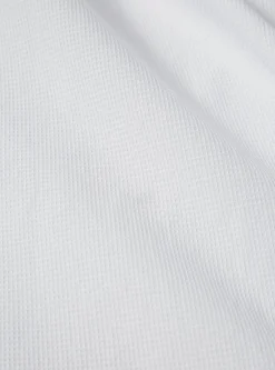 Shop Square Pocket Shirt In White Barca Waffle Cotton Men Shirts.