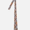 Discount Tie In Brown Ikat Twill Check Men Accessories.
