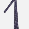Clearance Tie In Navy Dot Print Men Accessories.