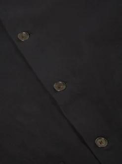 Cheap Travail Overshirt In Black Nebraska Cotton Men Overshirts.