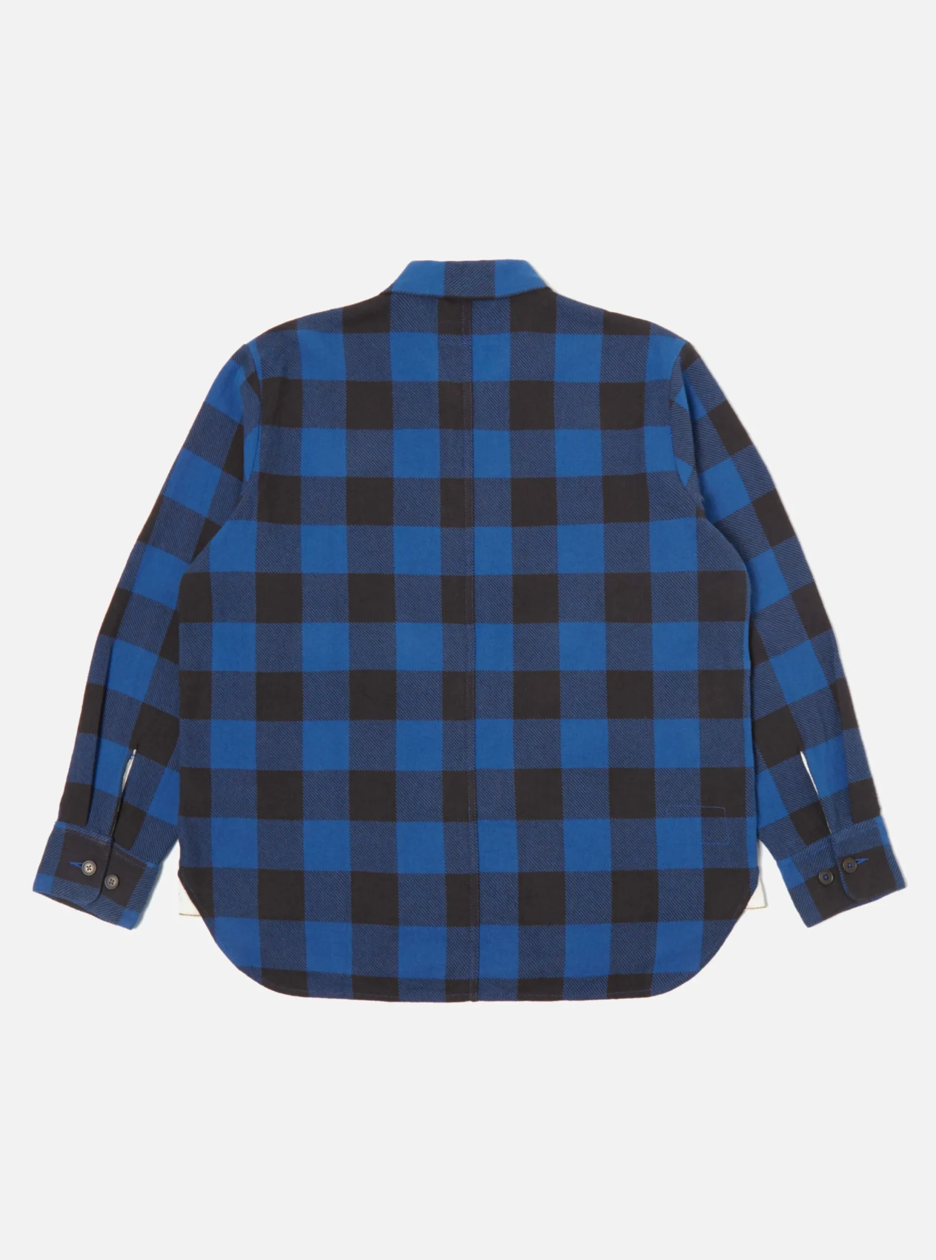 Online Travail Shirt In Navy Winter Gingham Men Overshirts.