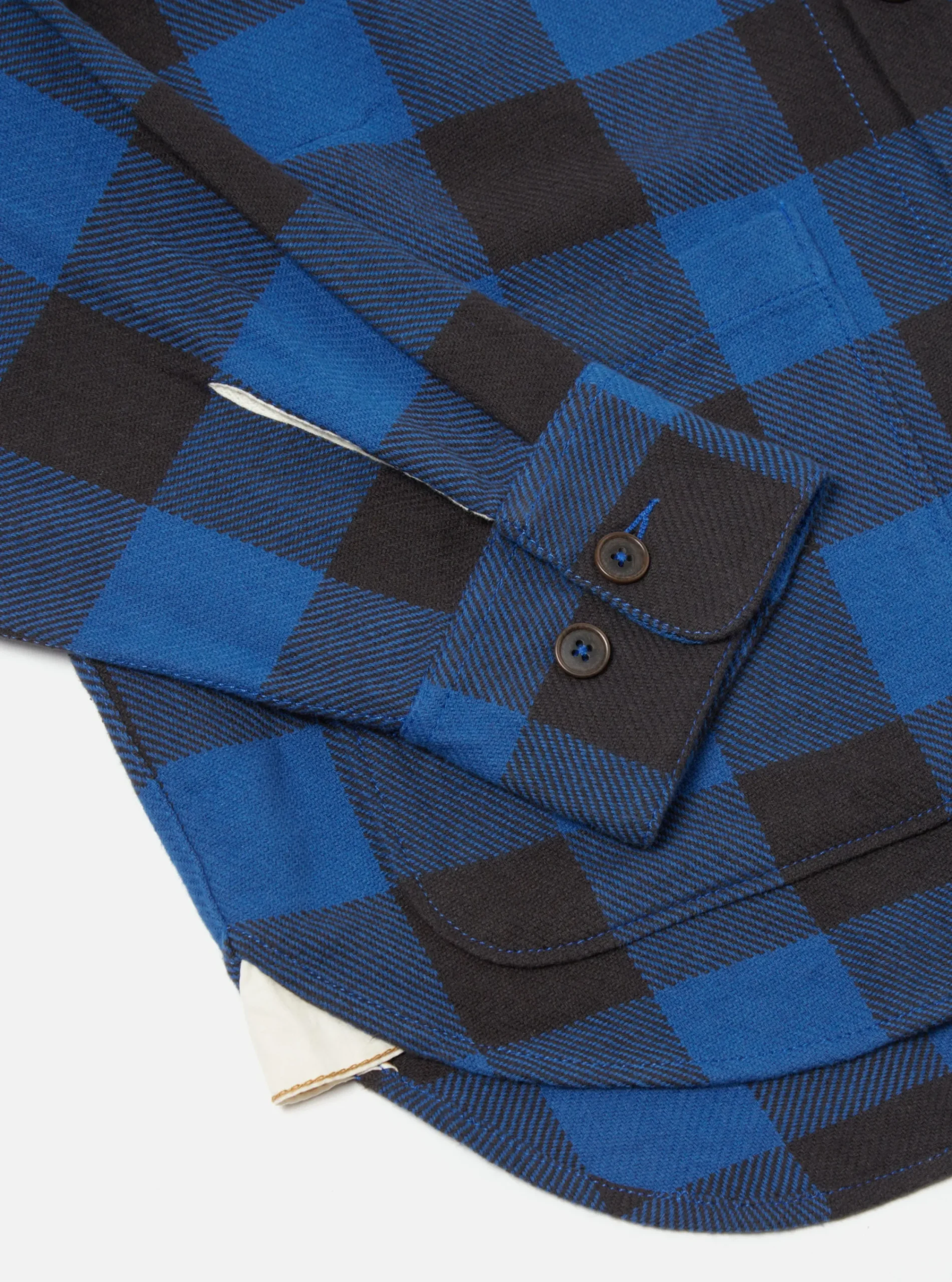 Online Travail Shirt In Navy Winter Gingham Men Overshirts.