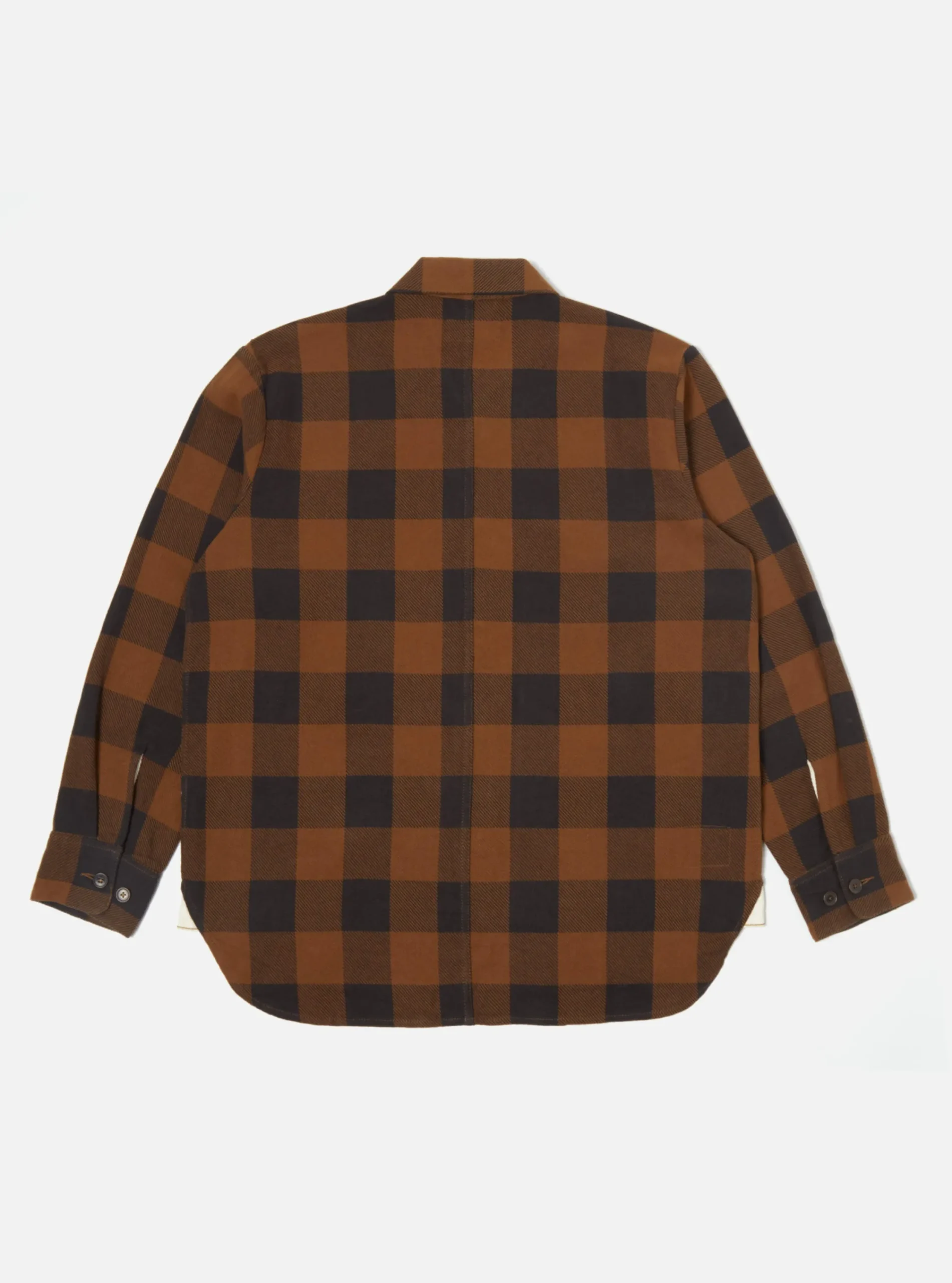 Flash Sale Travail Shirt In Brown Winter Gingham Men Overshirts.