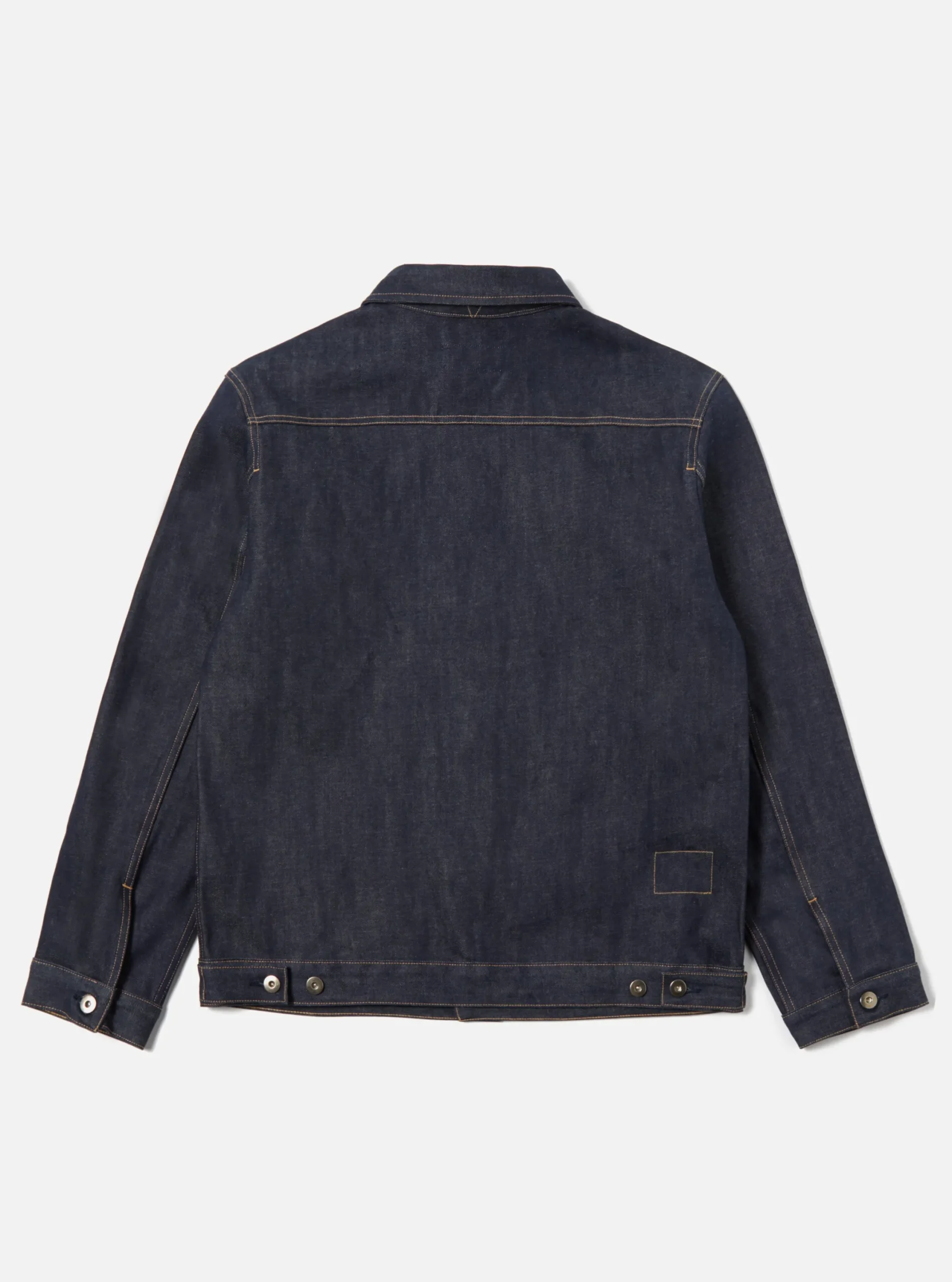 Online Trucker Jacket In Indigo 13Oz Selvedge Denim Men Jackets.