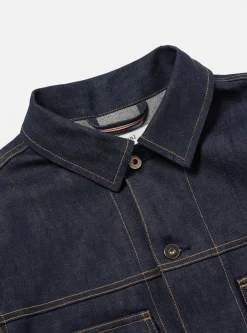 Online Trucker Jacket In Indigo 13Oz Selvedge Denim Men Jackets.