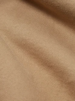 Cheap Vale Half Zip In Sand Brushback Sweat Pl&S Men Tees & Sweats.