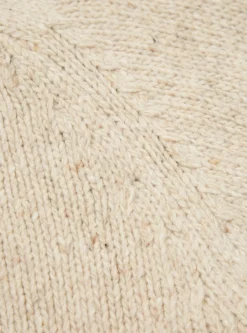 Best Vincent Turtle Neck In Stone Lambswool Fleck Men Knitwear.