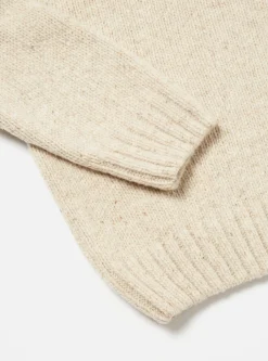 Best Vincent Turtle Neck In Stone Lambswool Fleck Men Knitwear.