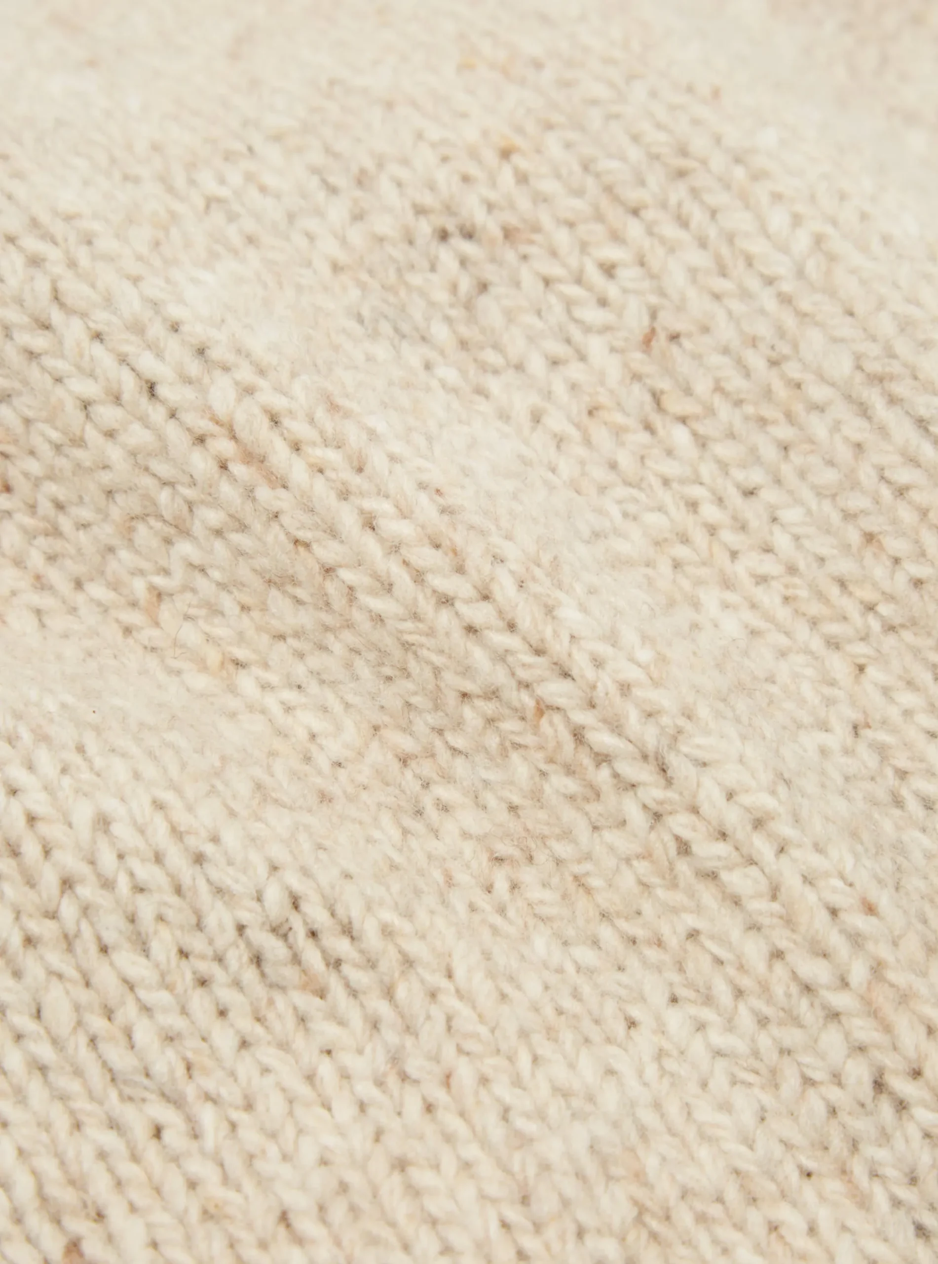 Best Vincent Turtle Neck In Stone Lambswool Fleck Men Knitwear.